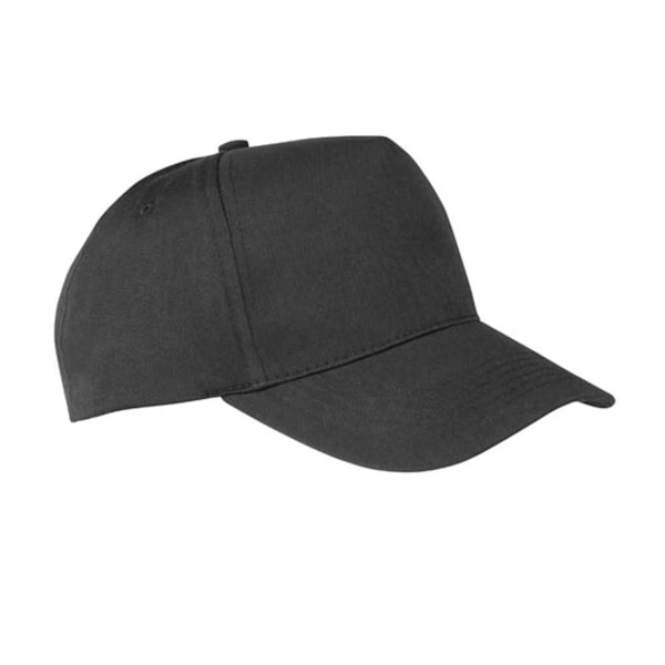 Result Headwear Barn/Barn Boston 5 Panel Baseball Cap One Black One Size