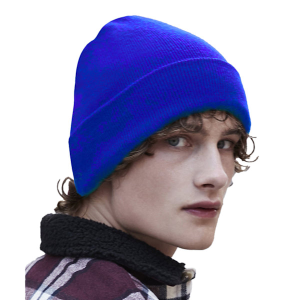 Beechfield Original Recycled Cuffed Beanie One Size Bright Roya Bright Royal Blue One Size