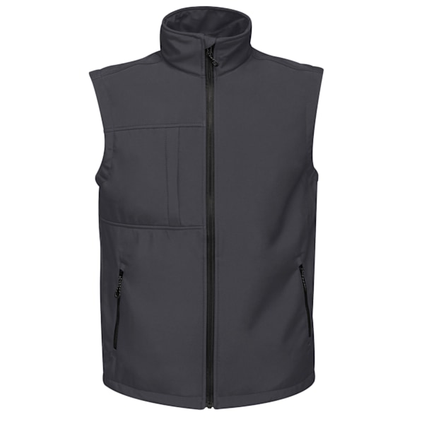 Regatta Herr Octagon 3-lagers Tryckbar Softshell Väst 5XL Seal Grey 5XL