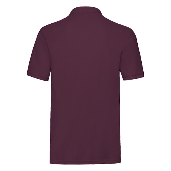 Fruit of the Loom Premium Pique Poloskjorta M Burgundy Burgundy M