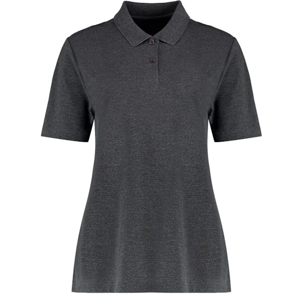 Kustom Kit Dam/Dam Workforce Regular Polotröja 14 UK Mörk Dark Grey Marl 14 UK