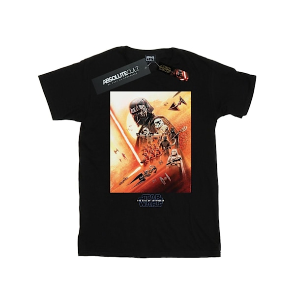 Star Wars: The Rise of Skywalker Herr T-shirt med First Order-affisch Black XXL