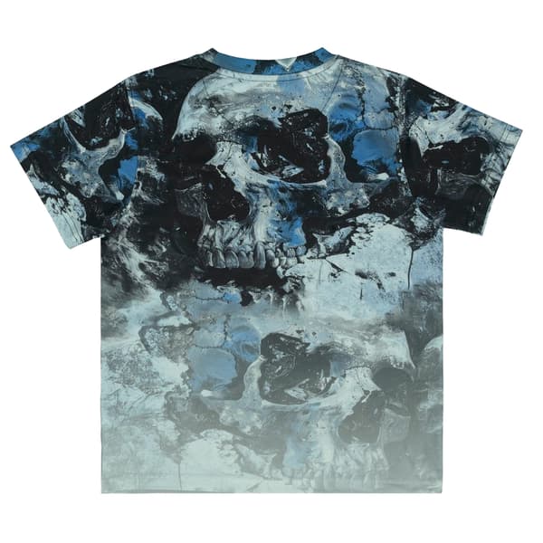 Firetrap Pojkar Sub All-Over Print T-shirt 4-5 år Blå Blue 4-5 Years