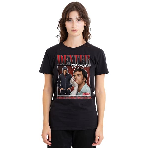 Dexter Dam T-shirt S Svart Black S