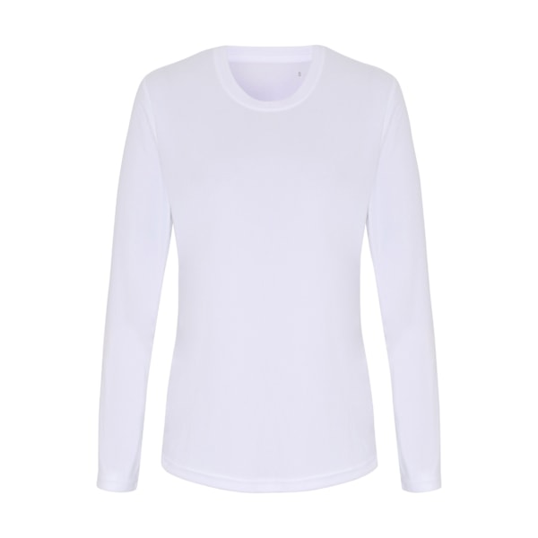 TriDri Dam/Kvinnor Långärmad Funktionströja XS Vit White XS
