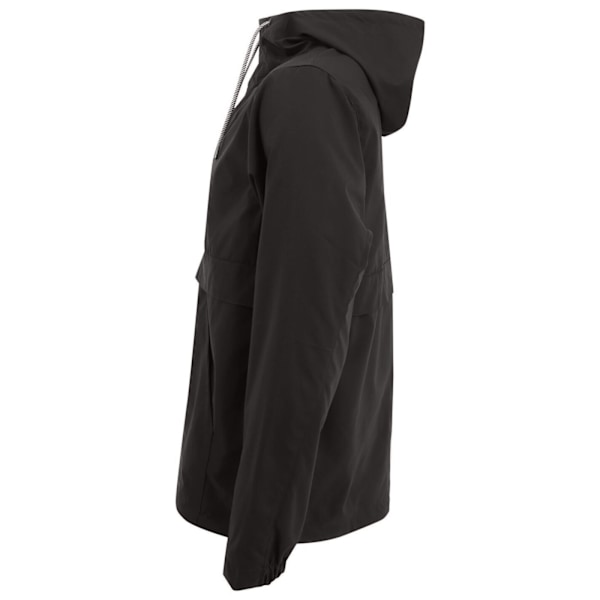 Front Row Unisex Vuxen Pullover Halv Zip Jacka XS Svart Black XS