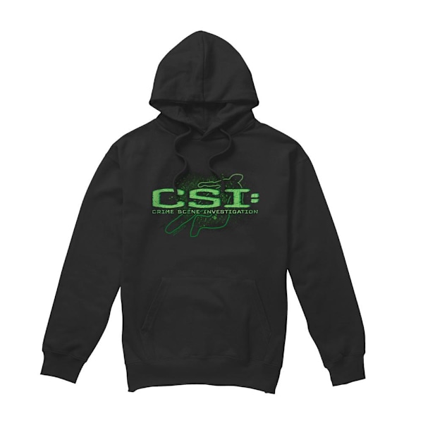 CSI Herr Shadow Sketch Hoodie L Svart Black L