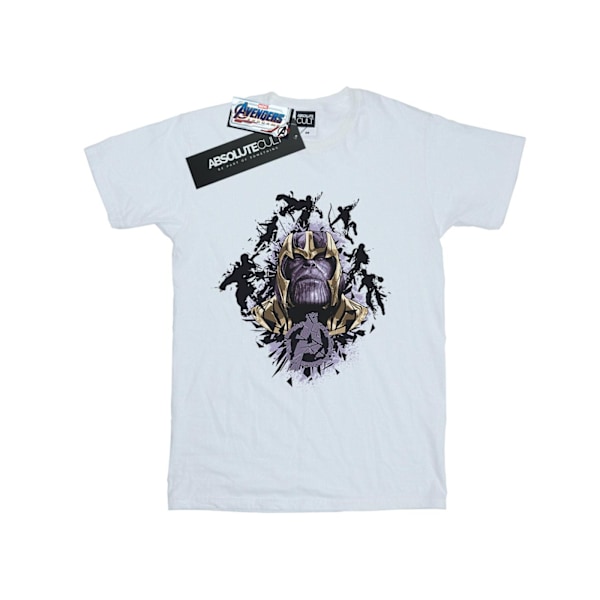 Marvel Boys Avengers Endgame Warlord Thanos T-shirt 7-8 år W White 7-8 Years