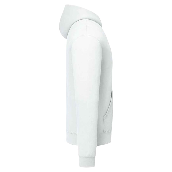 Fruit of the Loom Herr Supercotton Enfärgad Huvtröja 4XL White 4XL