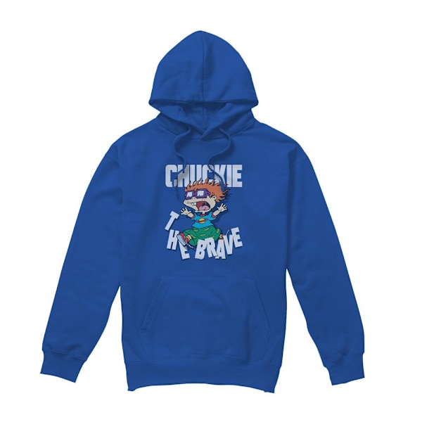 Rugrats Herr Chuckie The Brave Hoodie XL Kungsblå Royal Blue XL