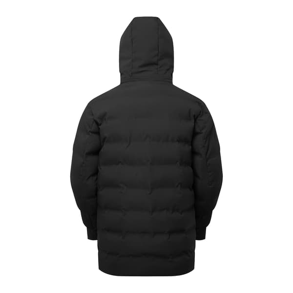 2786 Långfodrad vadderad herrjacka L Svart Black L