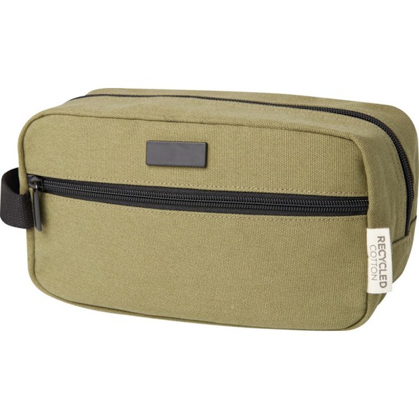 Joey Canvas Återvunnen 3,5L Toalettväska One Size Olive Olive One Size