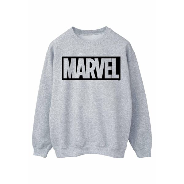 Marvel Dam/Kvinnor Outline Logo Sweatshirt XL Sports Grey Sports Grey XL