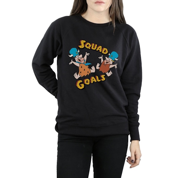 The Flintstones Dam/Damer Squad Goals Sweatshirt XXL Svart Black XXL