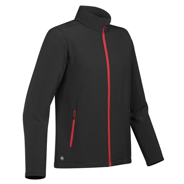 Stormtech Herr Orbiter Softshell 5XL Svart/Röd Black/Red 5XL