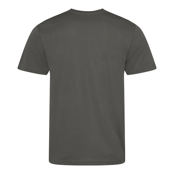 AWDis Just Cool Mens Performance Plain T-Shirt XS Charcoal Charcoal XS
