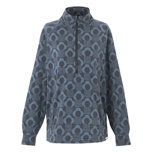Regatta Dam/Dam Orla Kiely Rain Cloud Halv Dragkedja Mellanlager 2 Black 20 UK