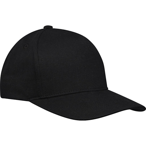 Elevate NXT Unisex Vuxen Onyx Aware Återvunnen 5 Panel Baseball C Solid Black One Size