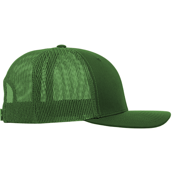 Yupoong Flexfit Retro Snapback Trucker Cap One Size Evergreen Evergreen One Size