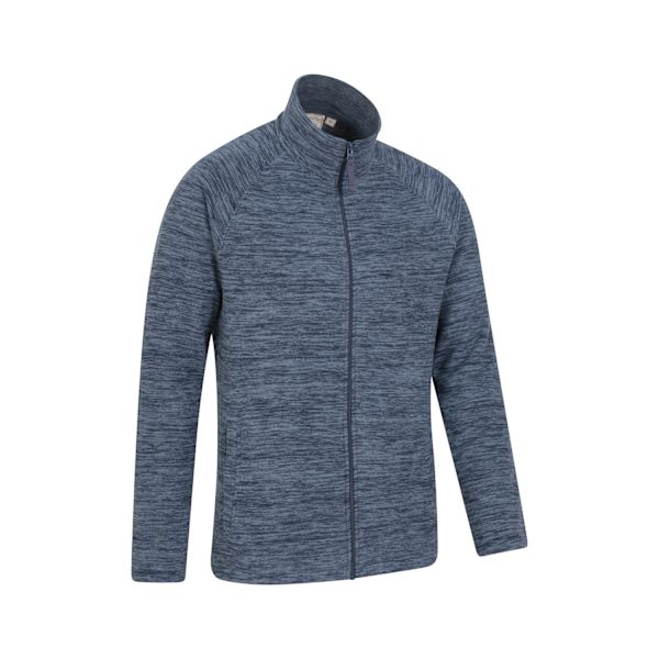 Mountain Warehouse Snowdon II Fleecejacka med Full Dragkedja för Män 4XL B Blue 4XL