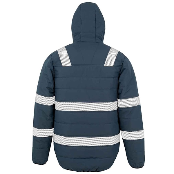 Result Äkta Återvunnen Unisex Vuxen Ripstop Säkerhetsjacka 4XL Navy 4XL