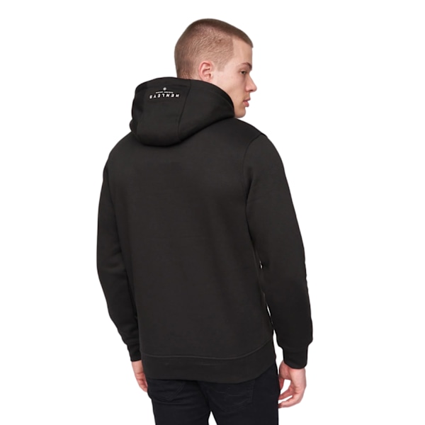 Henleys Mens Colhen Hoodie L Svart Black L