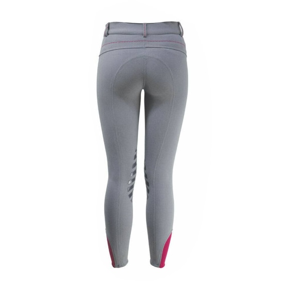 HyFASHION Barn/Barn Mizs Arabella ridbyxor 32in Rosa/Dolph Pink/Dolphin Grey 32in