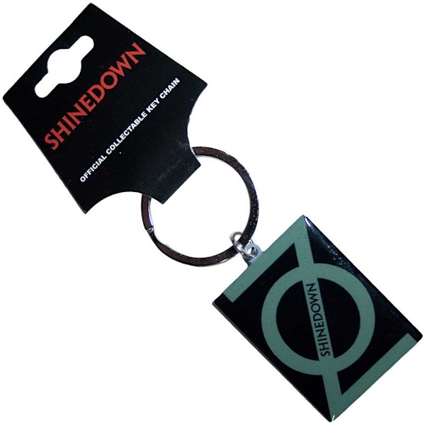 Shinedown Planet Zero Logonyckelring Storlek: One Size Svart Black One Size