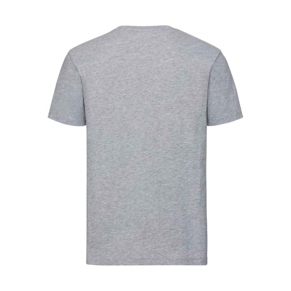 Russell Collection Herr T-shirt i ekologisk bomull XS Light Oxford Grey Light Oxford Grey XS