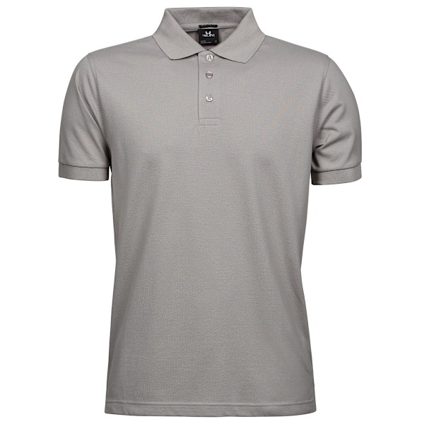 Tee Jays Herr Luxury Stretch Kortärmad Polotröja L Stone Stone L