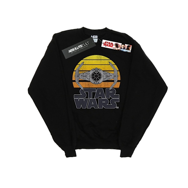 Star Wars Girls Sunset TIE Fighter Sweatshirt 12-13 år Svart Black 12-13 Years