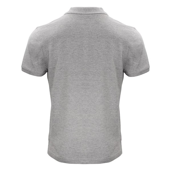 Clique Herr Klassisk OC Pikétröja L Gråmelerad Grey Melange L