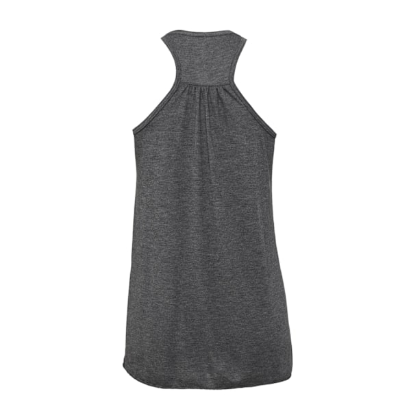 Bella + Canvas Dam/Kvinnor Racerback Flowy Tank Top S Mörk Grå Dark Grey Heather S
