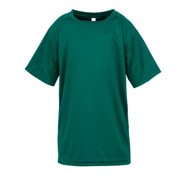 Spiro Impact Barn/Junior Performance Aircool T-shirt Black 3-4 Years