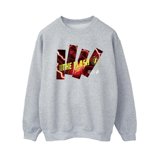 DC Comics Dam/Kvinnor The Flash Pillars Sweatshirt L Sports G Sports Grey L