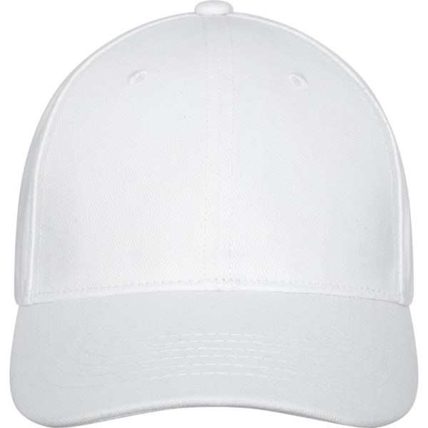 Elevate Unisex Vuxen Davis 6-Panel Keps Storlek One White White One Size