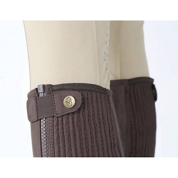 Moretta Unisex Adult Amara Half Chaps XXL S Brun Brown XXL S