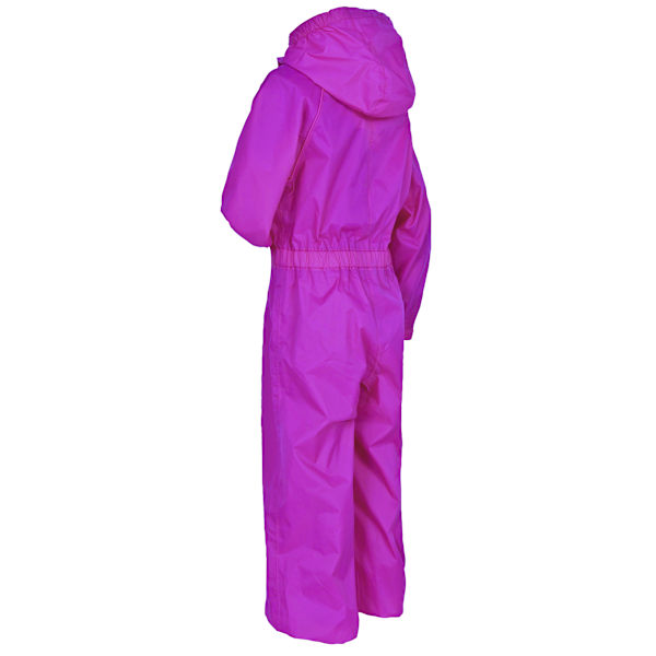 Trespass Barnkläder/Barn Regnställ med Knappar 2-3 År Lila Orkidé Purple Orchid 2-3 Years