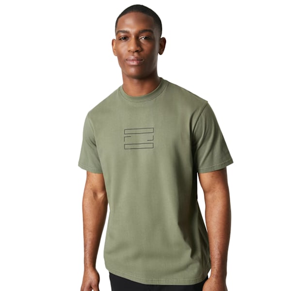 Burton Herr T-shirt med Placerat Grafisk Tryck L Oliv Olive L