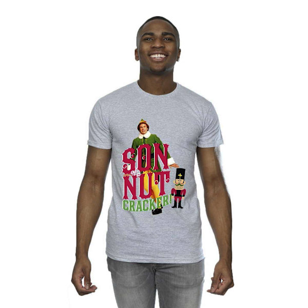 Elf Herr Son Of A Nutcracker T-shirt 4XL Sports Grey Sports Grey 4XL