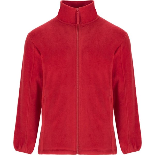 Roly Herr Artic Full Zip Fleece Jacka 3XL Röd Red 3XL