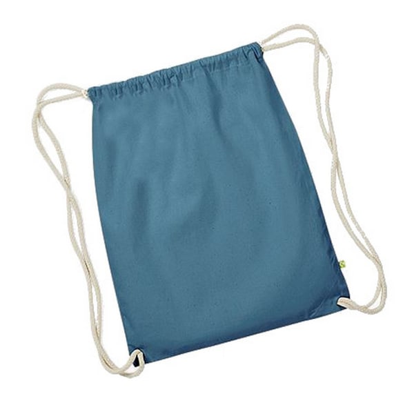 Westford Mill Earthware Organic Gymsac (13 liter) One Size Air Airforce Blue One Size