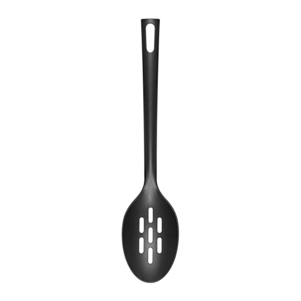 Chef Aid Slitsad Matlagningssked En Storlek Svart Black One Size