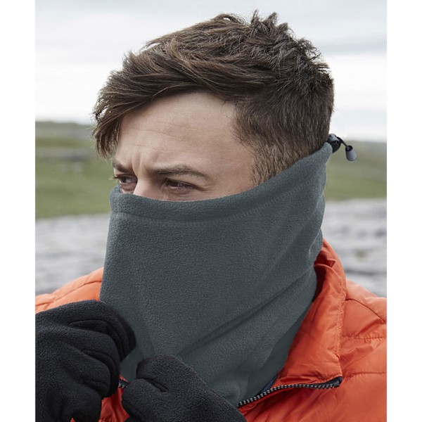 Beechfield Unisex Vuxen Fleece Återvunnen Snood En Storlek Stål Grå Steel Grey One Size