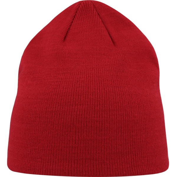 Atlantis Unisex Adult Moover Recycled Beanie One Size Röd Red One Size