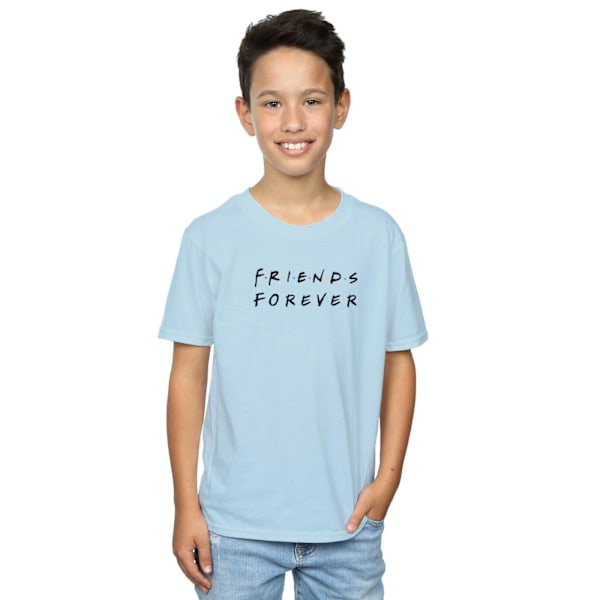 Friends Boys Forever Logo T-shirt 9-11 år Baby Blue Baby Blue 9-11 Years