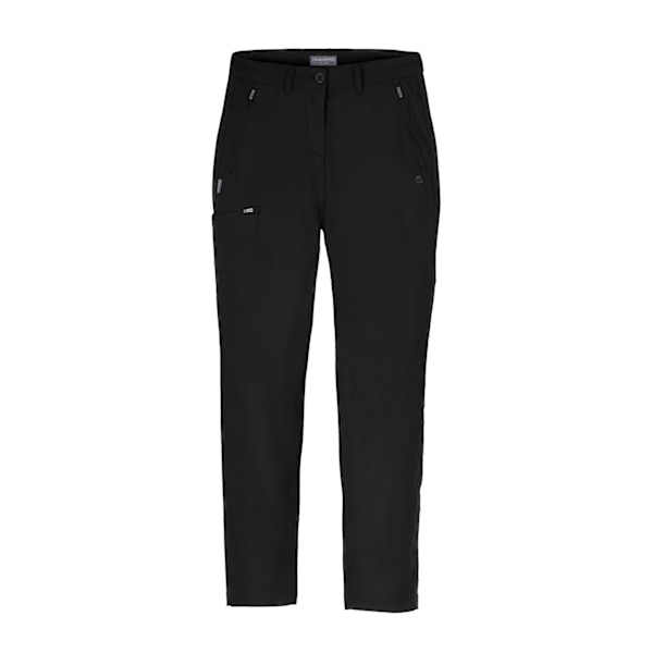 Craghoppers Womens/Ladies Kiwi Pro Stretch Byxor 14 UK R Bla Black 14 UK R