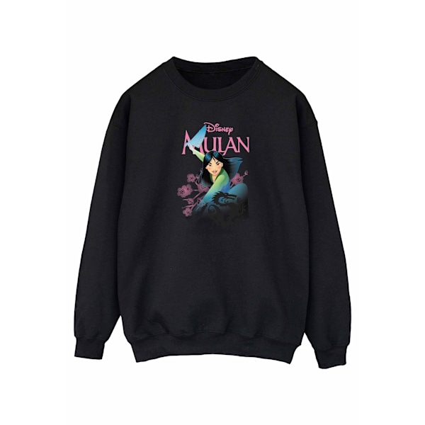 Disney Dam/Kvinnor Mulan My Own Hero Sweatshirt L Svart Black L