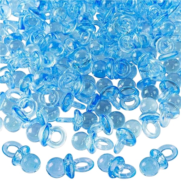 Amscan Mini Plastdummy (24-pack) Storlek: One Size Blå Blue One Size