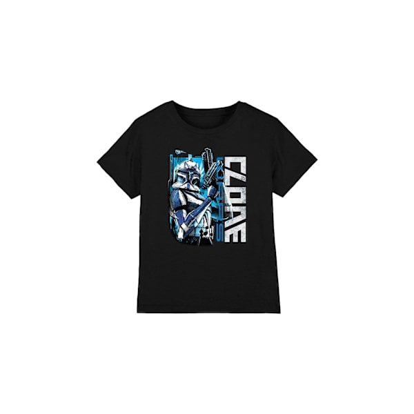 Star Wars Barn/Kids Clone Rex T-Shirt 9-10 År Svart Black 9-10 Years